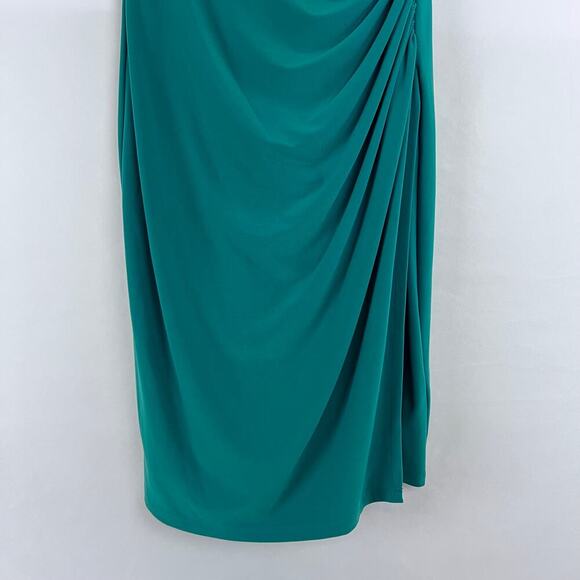 NEW Ralph Lauren Green Knee Length Mini Cocktail Women's Dress Size 8 - Picture 7 of 7